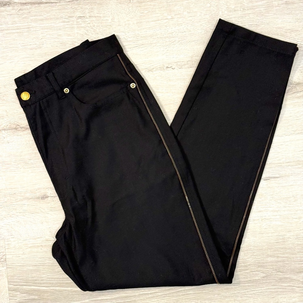 Vintage Cheap and Chic by MOSCHINO Men’s Black Wool 5 Pocket Jeans Size 34